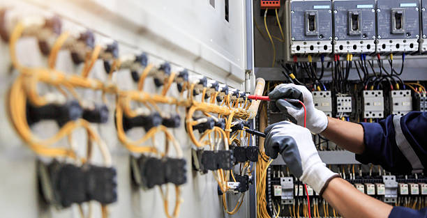 Professional Electrician technician working in Brazil, IN